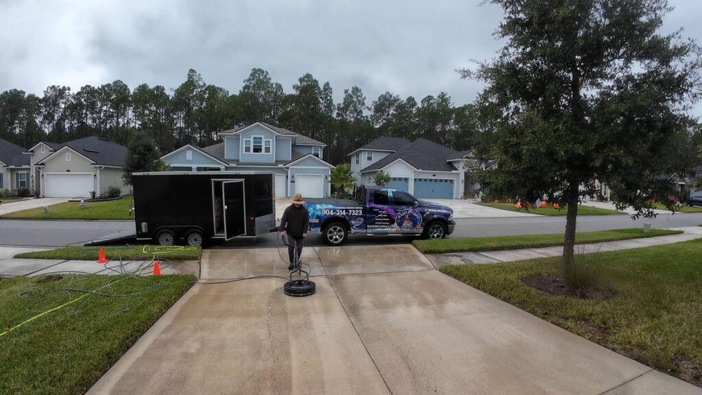 Driveway & Concrete Cleaning in Jacksonville, FL