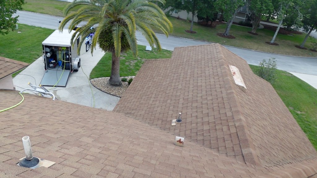 After Roof Wash